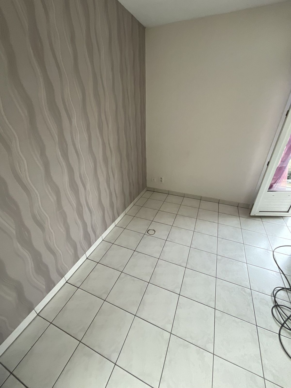 État suite au carottage 